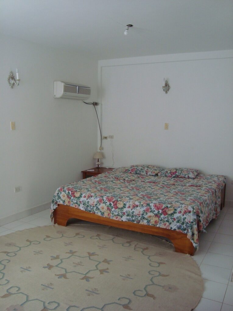 Habitación de uno de los apartamentos