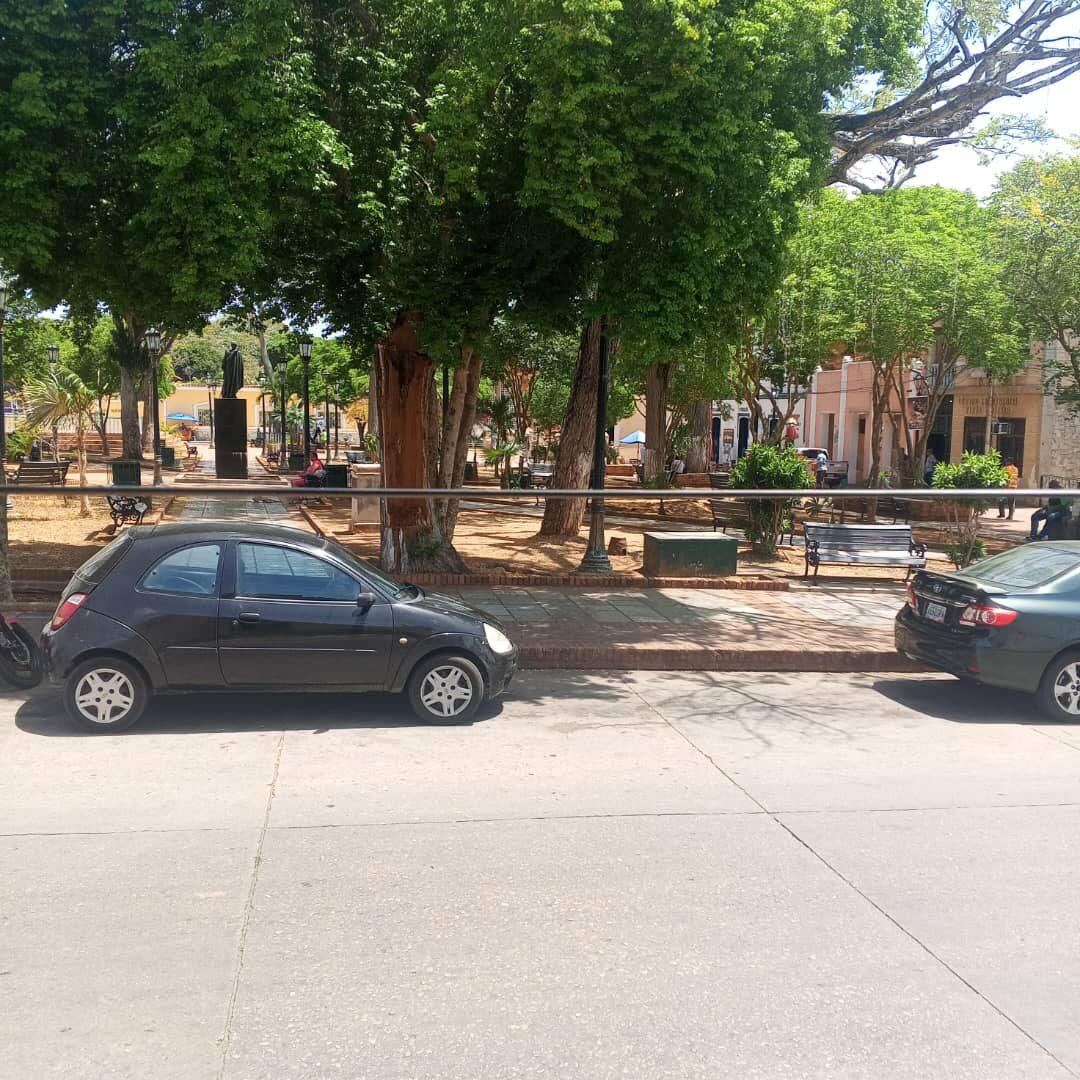 La Plaza Bolívar de La Asunción